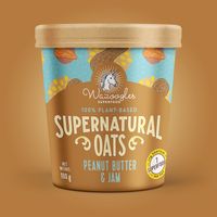 Wazoogles Supernatural Oats Pot - Peanut Butter & Jam